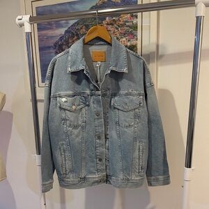 AG Classic Blue Denim Jacket loose fit